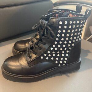 Steve Madden Girls Lace-Up Boot